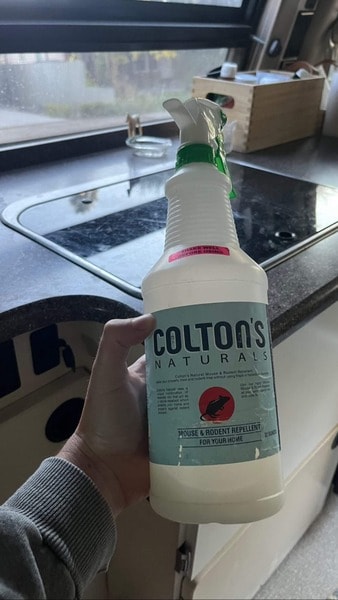 A Bottle Of Colton's Naturals Mouse & Repellent